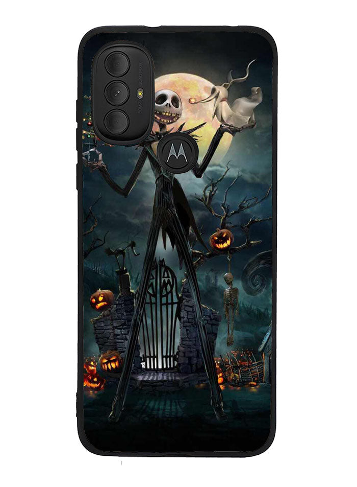 Nightmare Before Christmas Jack Skeleton Motorola Moto G Pure 2021 , Moto G Power 2022 Case