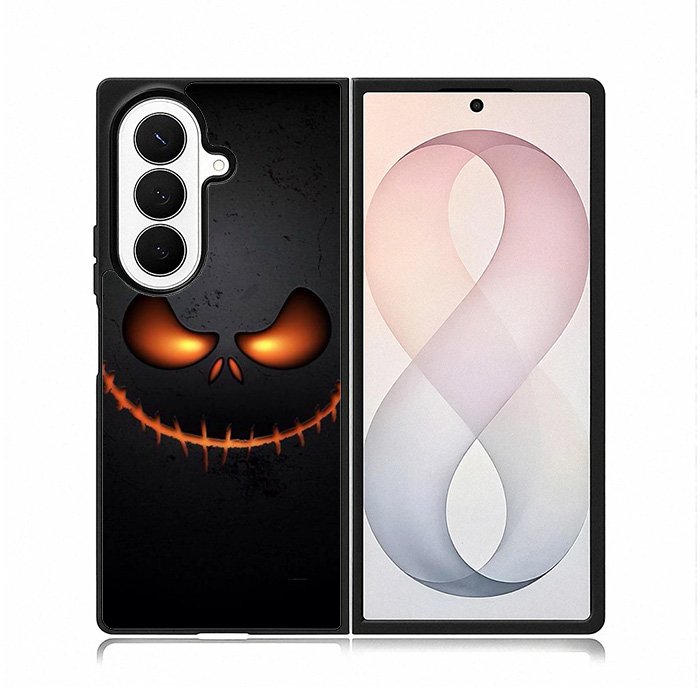 Nightmare Before Christmas Skeleton Samsung Galaxy Z Fold 8 Ultra Case DC1288