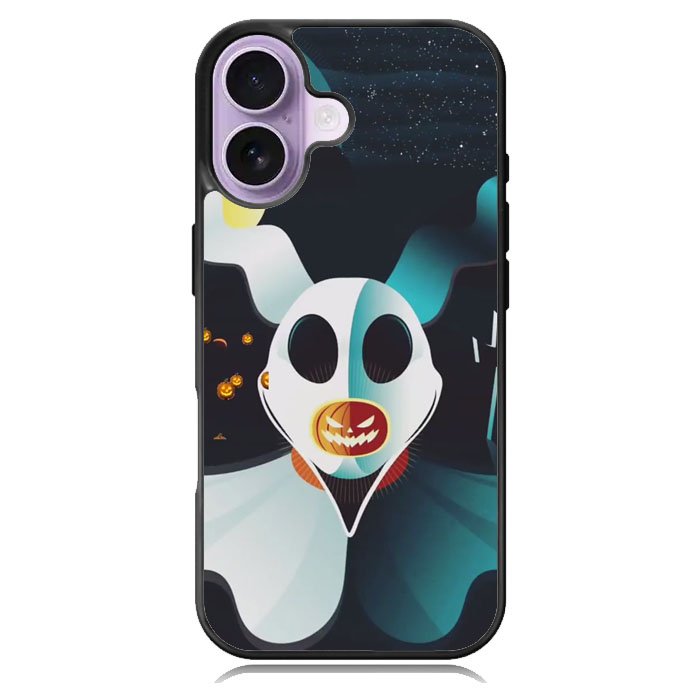 Nightmare Before Christmas Zero Jack Skeleton iPhone 16 Plus Case DC1289