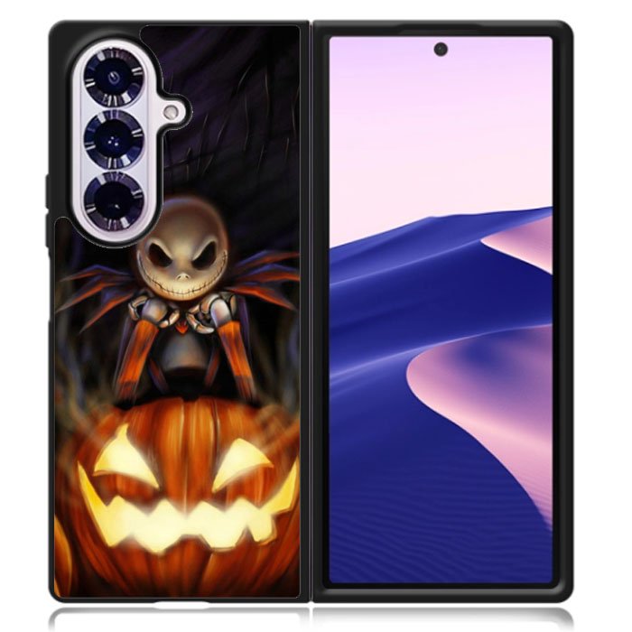 The Nightmare Before Christmas Halloween Samsung Galaxy Z Fold 7 Case DC1864