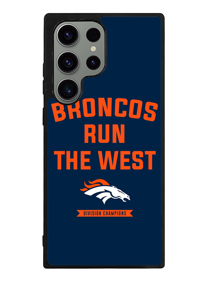 Denver Broncos Run The West Samsung Galaxy S23 Ultra 5G Case