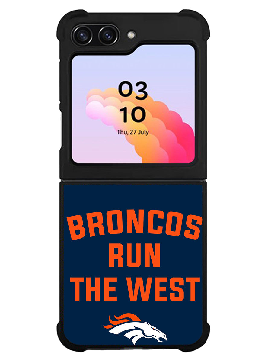 Denver Broncos Run The West Samsung Galaxy Z Flip 5 5G 2023 Case