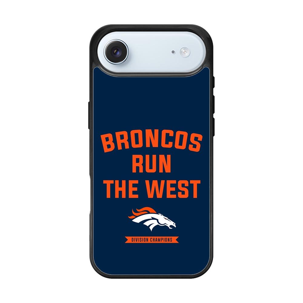 Denver Broncos Run The West iPhone Air Case