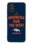 Denver Broncos Run The West Motorola Moto G Pure 2021 , Moto G Power 2022 Case