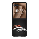 Denver Broncos Grey Background Motorola Moto RAZR Plus 2025 Case