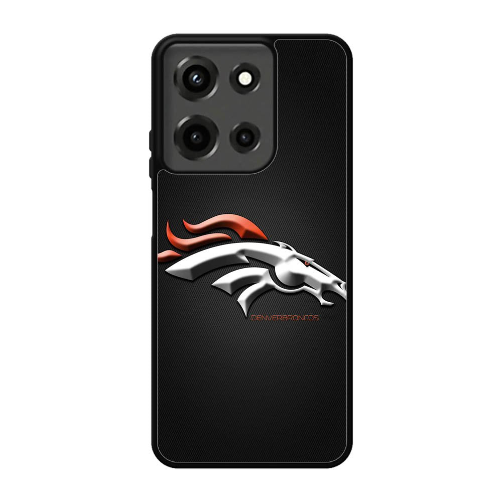 Denver Broncos Grey Background Motorola Moto G 5G 2025 Case DC7901