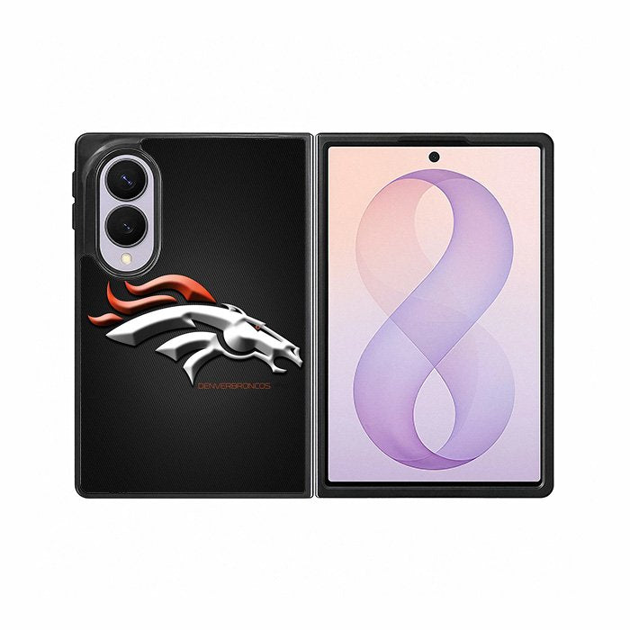 Denver Broncos Grey Background Samsung Galaxy Z Fold 8 Case DC0478
