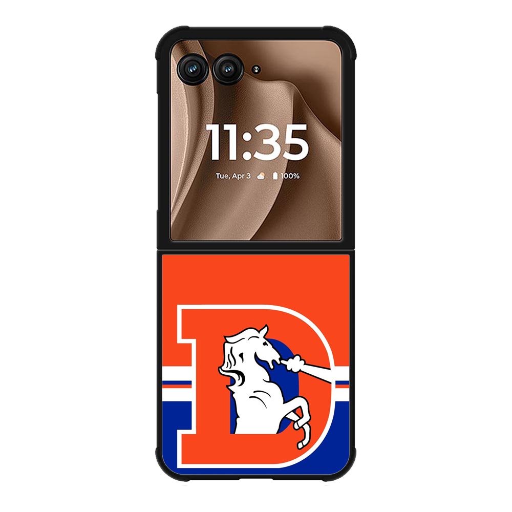 Denver Broncos Old Motorola Moto RAZR Plus 2025 Case