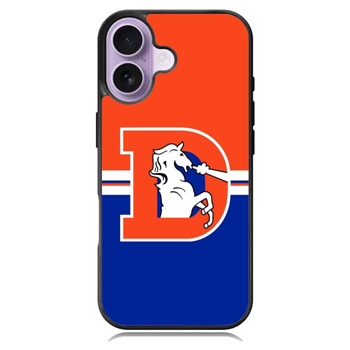 Denver Broncos Old iPhone 16 Case DC0498