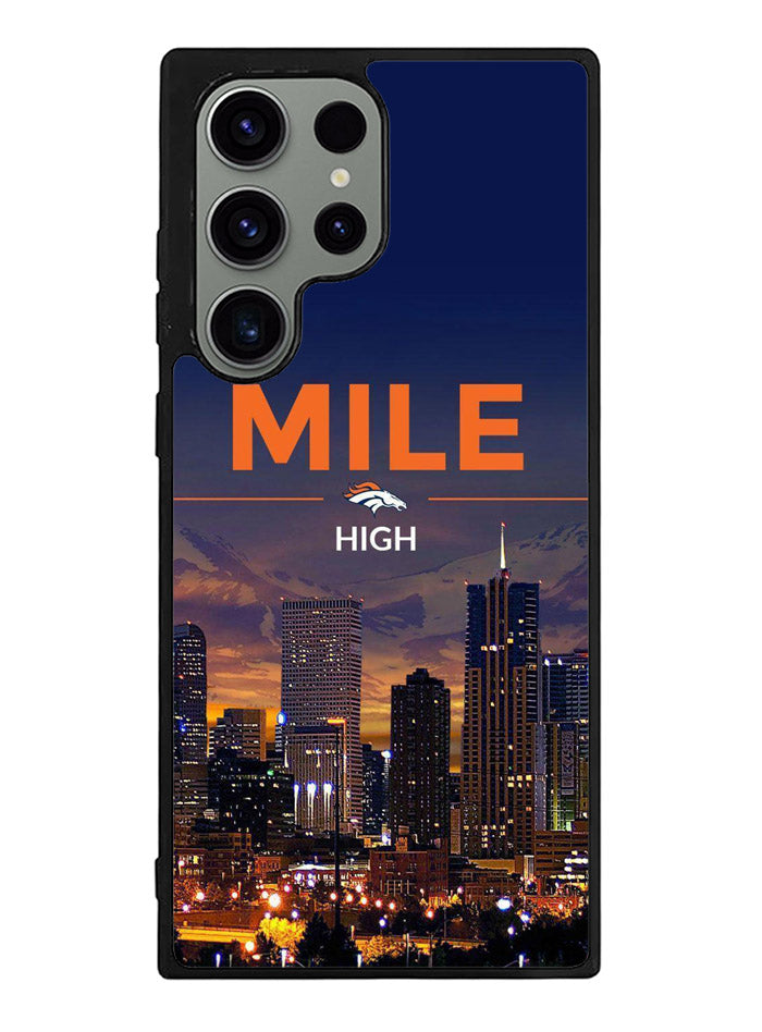 Denver Broncos Mile High Samsung Galaxy S23 Ultra 5G Case
