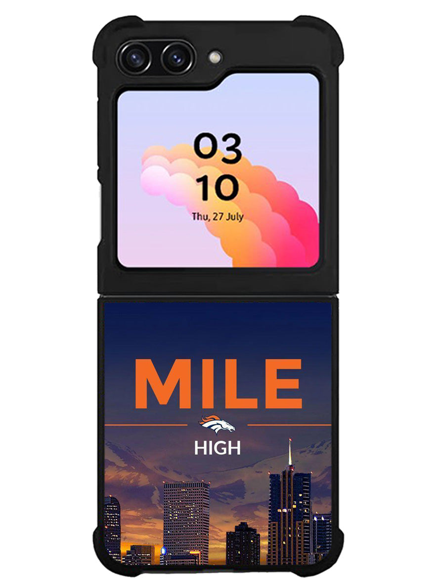 Denver Broncos Mile High Samsung Galaxy Z Flip 5 5G 2023 Case
