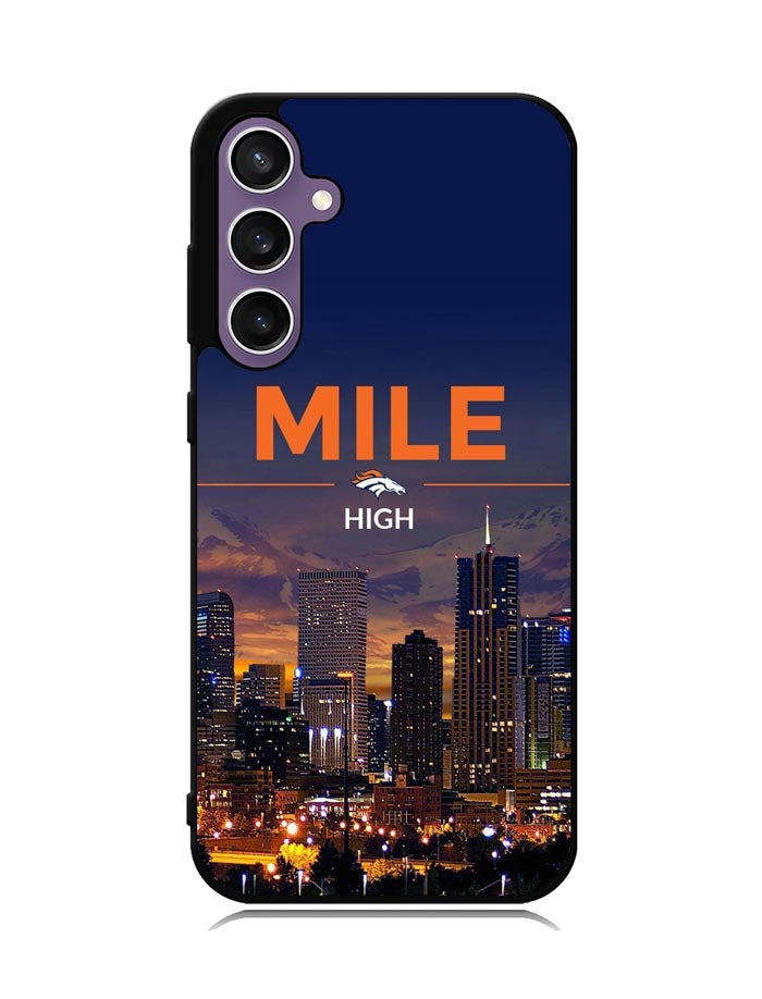 Denver Broncos Mile High Samsung Galaxy S23 FE 5G Case