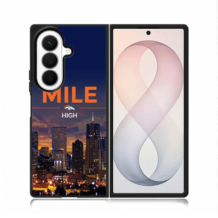 Denver Broncos Mile High Samsung Galaxy Z Fold 8 Ultra Case