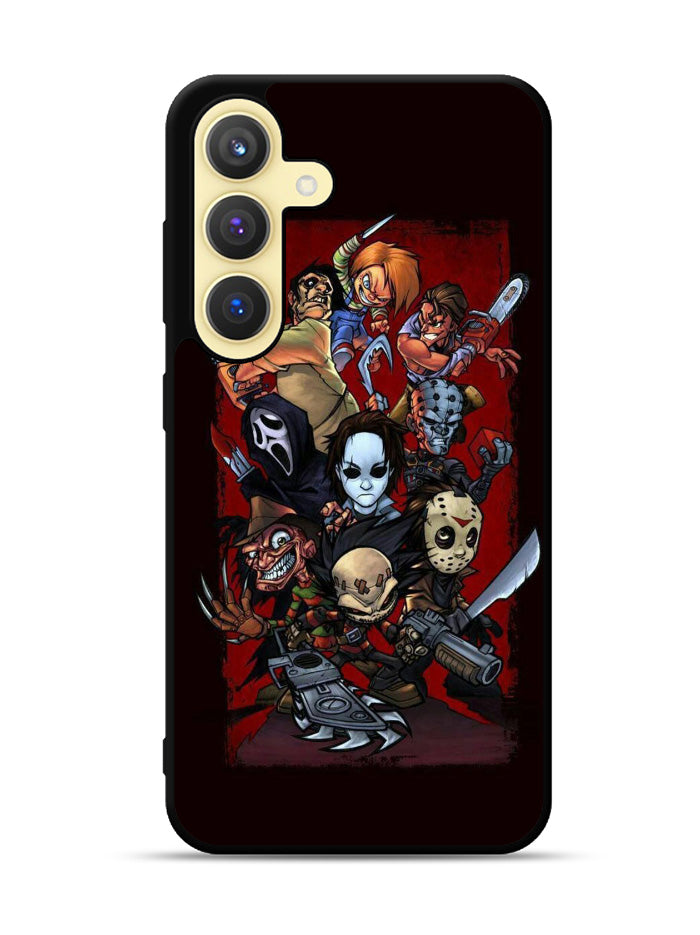 Classic Horror Movie Villains Samsung Galaxy S24 Plus 5G , Samsung Galaxy S24+ 5G Case