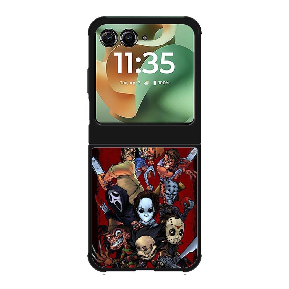 Classic Horror Movie Villains Motorola Moto RAZR 2025 Case