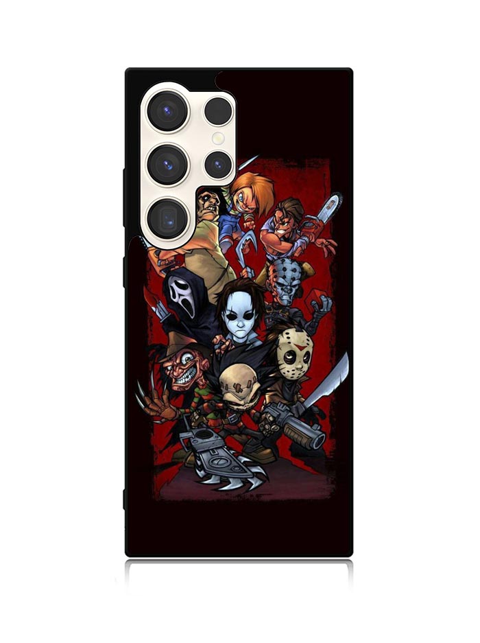 Classic Horror Movie Villains Samsung Galaxy S24 Ultra 5G Case