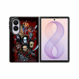 Classic Horror Movie Villains Samsung Galaxy Z Fold 8 Case DC0362