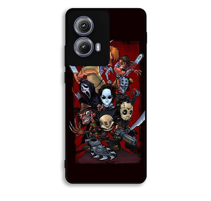 Classic Horror Movie Villains Motorola Moto Edge 2024 Case DC3269