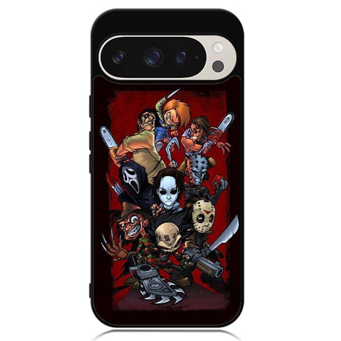 Classic Horror Movie Villains Google Pixel 9 | Google Pixel 9 Pro Case DC0362