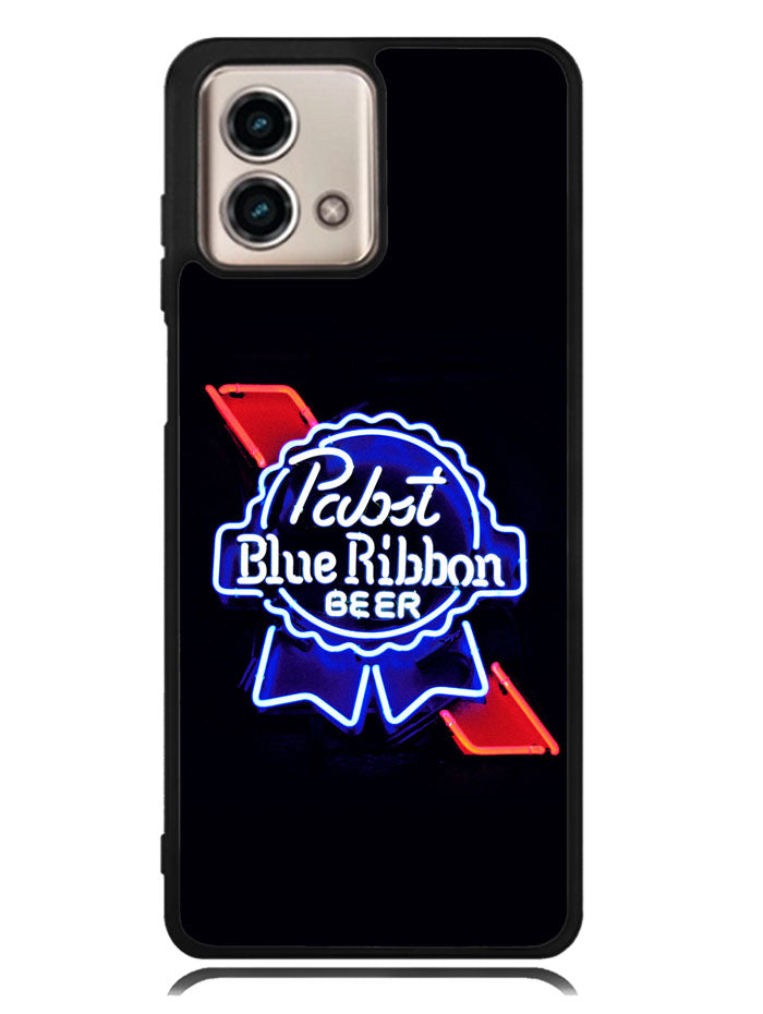 Pabst Blue Ribbon Neon Motorola Moto G Stylus 5G 2023 Case