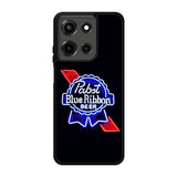 Pabst Blue Ribbon Neon Motorola Moto G 5G 2025 Case DC2883