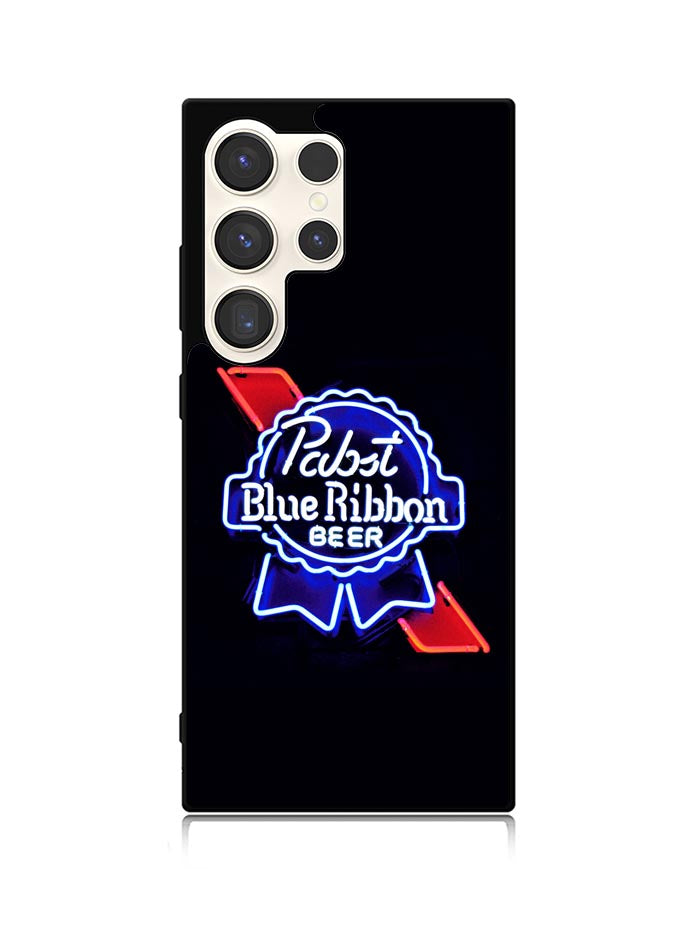 Pabst Blue Ribbon Neon Samsung Galaxy S24 Ultra 5G Case
