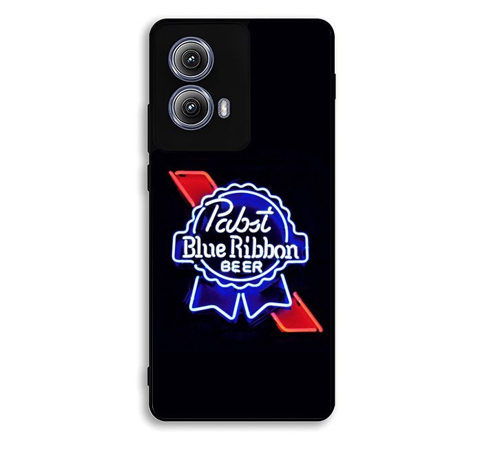 Pabst Blue Ribbon Neon Motorola Moto Edge 2024 Case DC7120