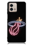Miami Heat Neon Logo Motorola Moto G Stylus 5G 2023 Case