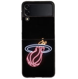 Miami Heat Neon Logo Samsung Galaxy Z Flip 4 5G 2022 Case