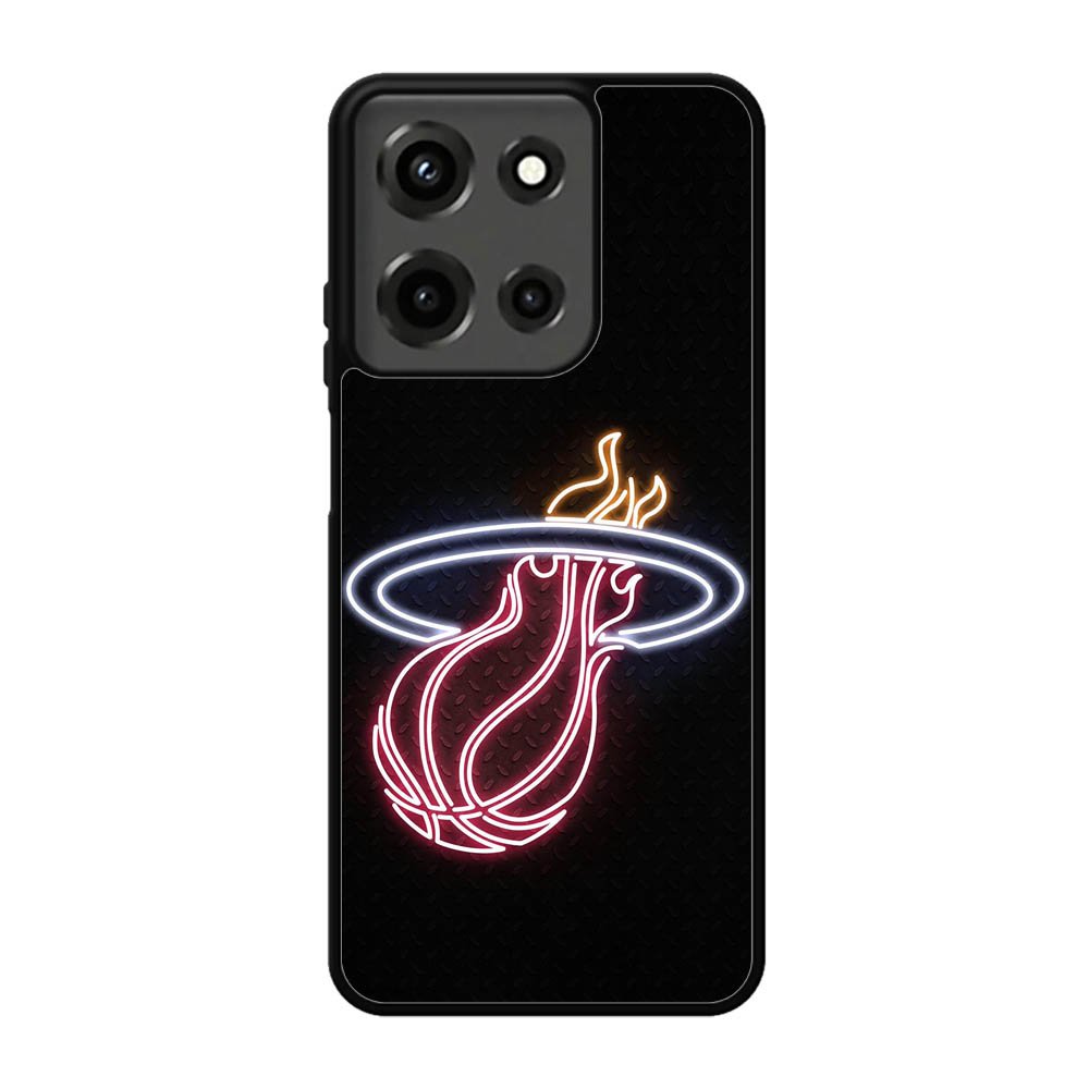 Miami Heat Neon Logo Motorola Moto G 5G 2025 Case DC6978