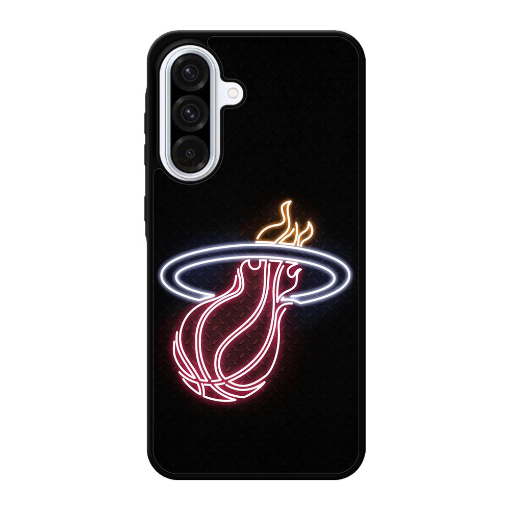 Miami Heat Neon Logo Samsung Galaxy A56 Case DC2469