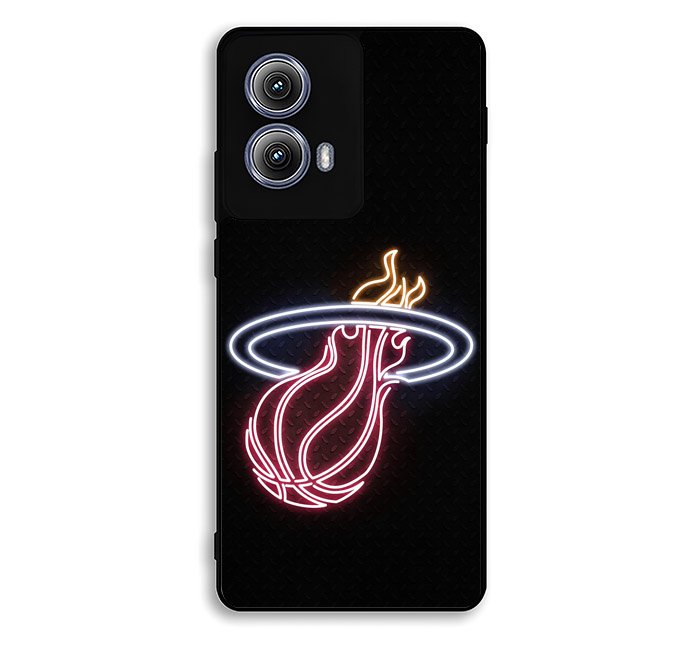 Miami Heat Neon Logo Motorola Moto Edge 2024 Case DC2469