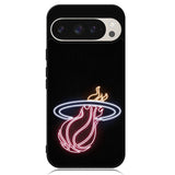 Miami Heat Neon Logo Google Pixel 9 Pro XL Case