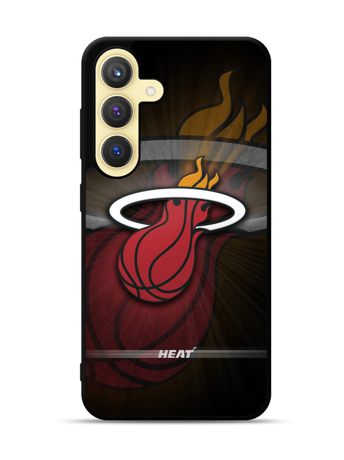 Miami Heat NBA Logo Samsung Galaxy S25 Plus 5G , Samsung Galaxy S25+ 5G Case