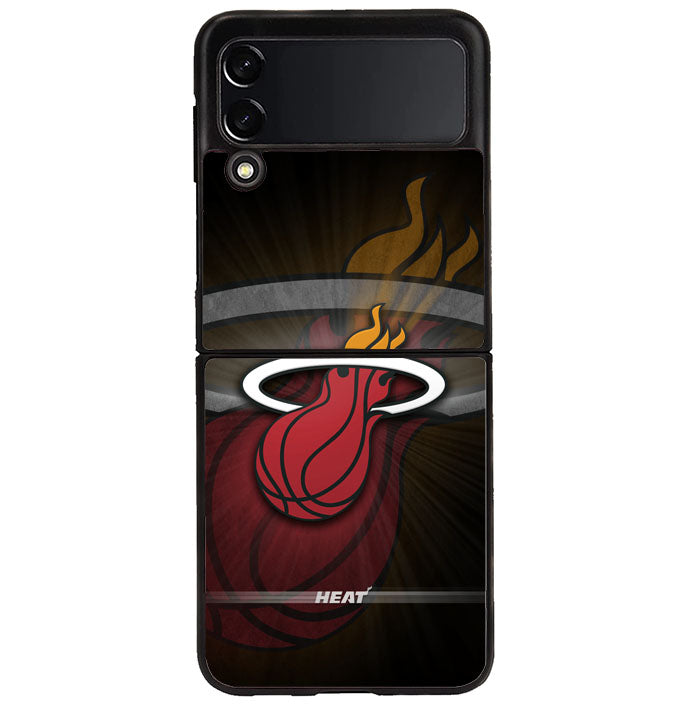 Miami Heat NBA Logo Samsung Galaxy Z Flip 4 5G 2022 Case