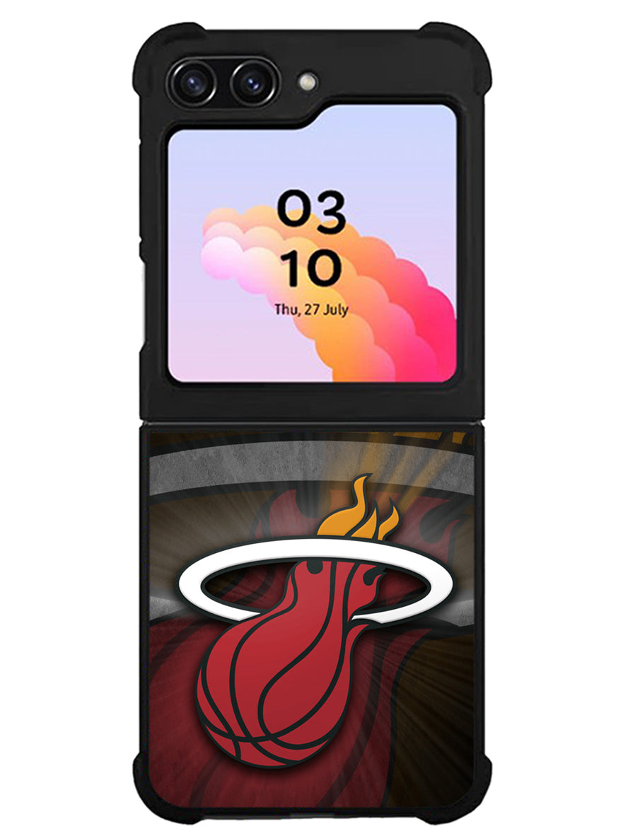 Miami Heat NBA Logo Samsung Galaxy Z Flip 5 5G 2023 Case