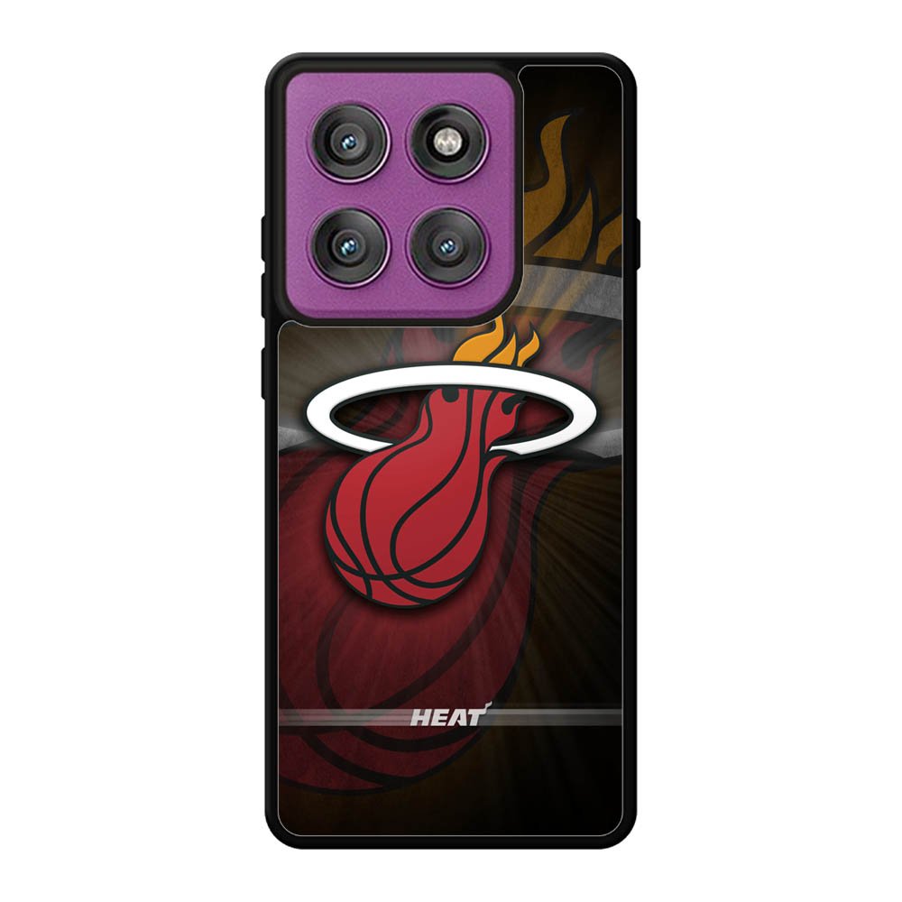 Miami Heat NBA Logo Motorola Moto Edge 60 Pro Case