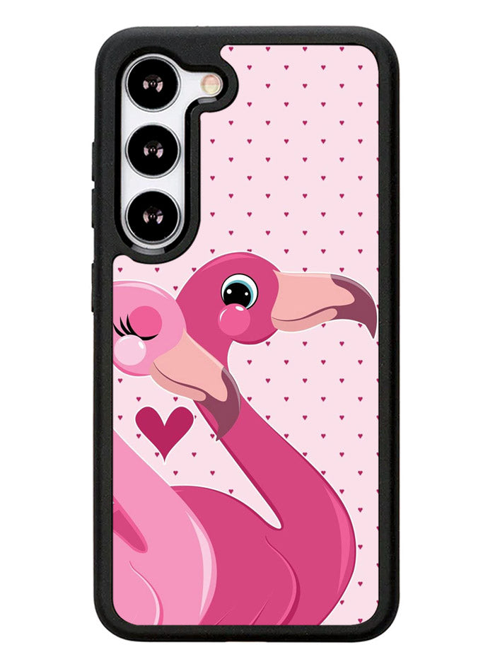 Flamingo Couple Samsung Galaxy S23 Plus 5G / Samsung Galaxy S23+ 5G Case