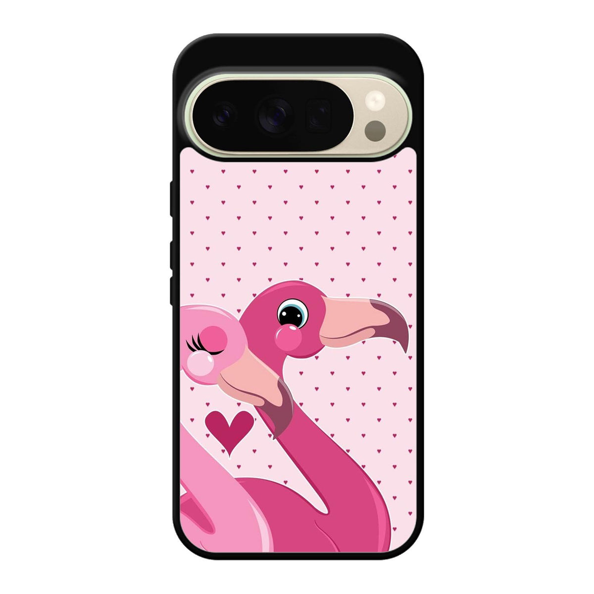 Flamingo Couple Google Pixel 10 Pro Case