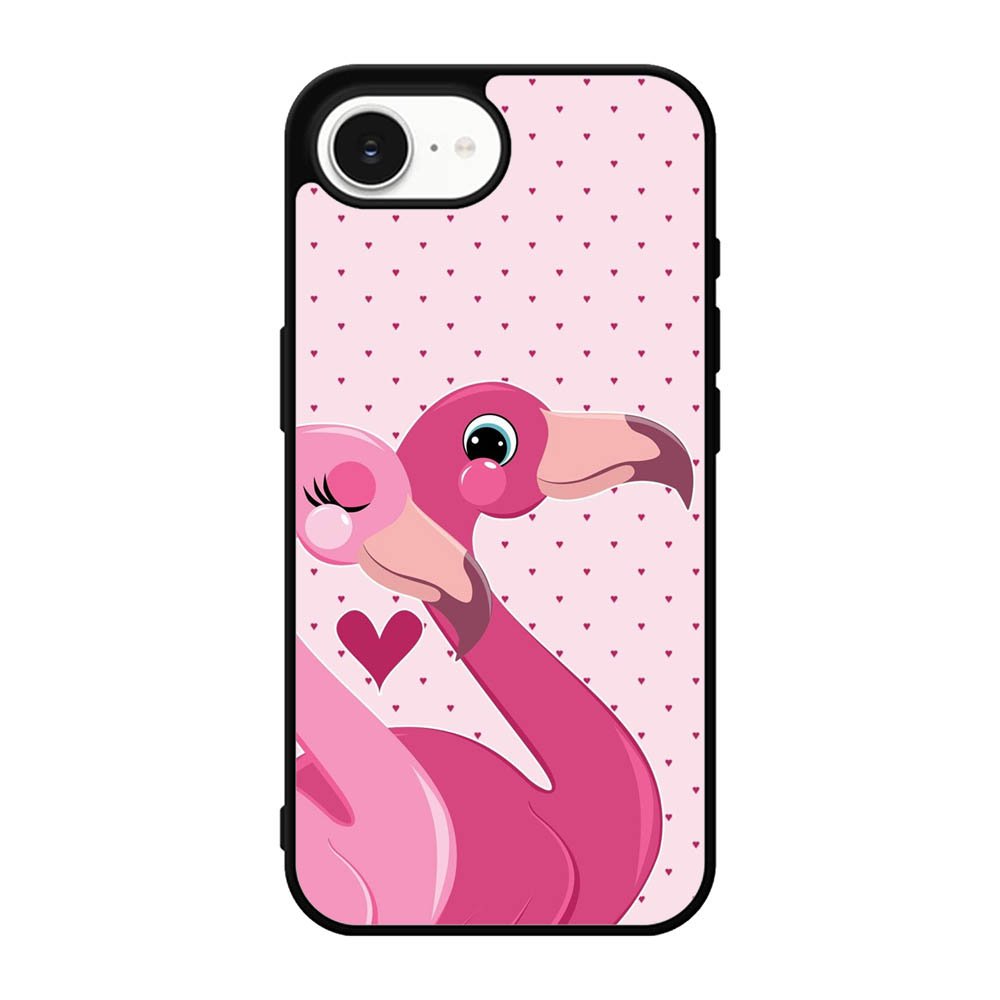 Flamingo Couple iPhone 17e Case