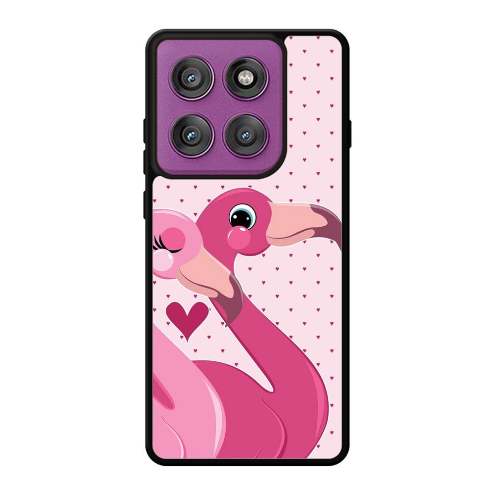 Flamingo Couple Motorola Moto Edge 60 Pro Case