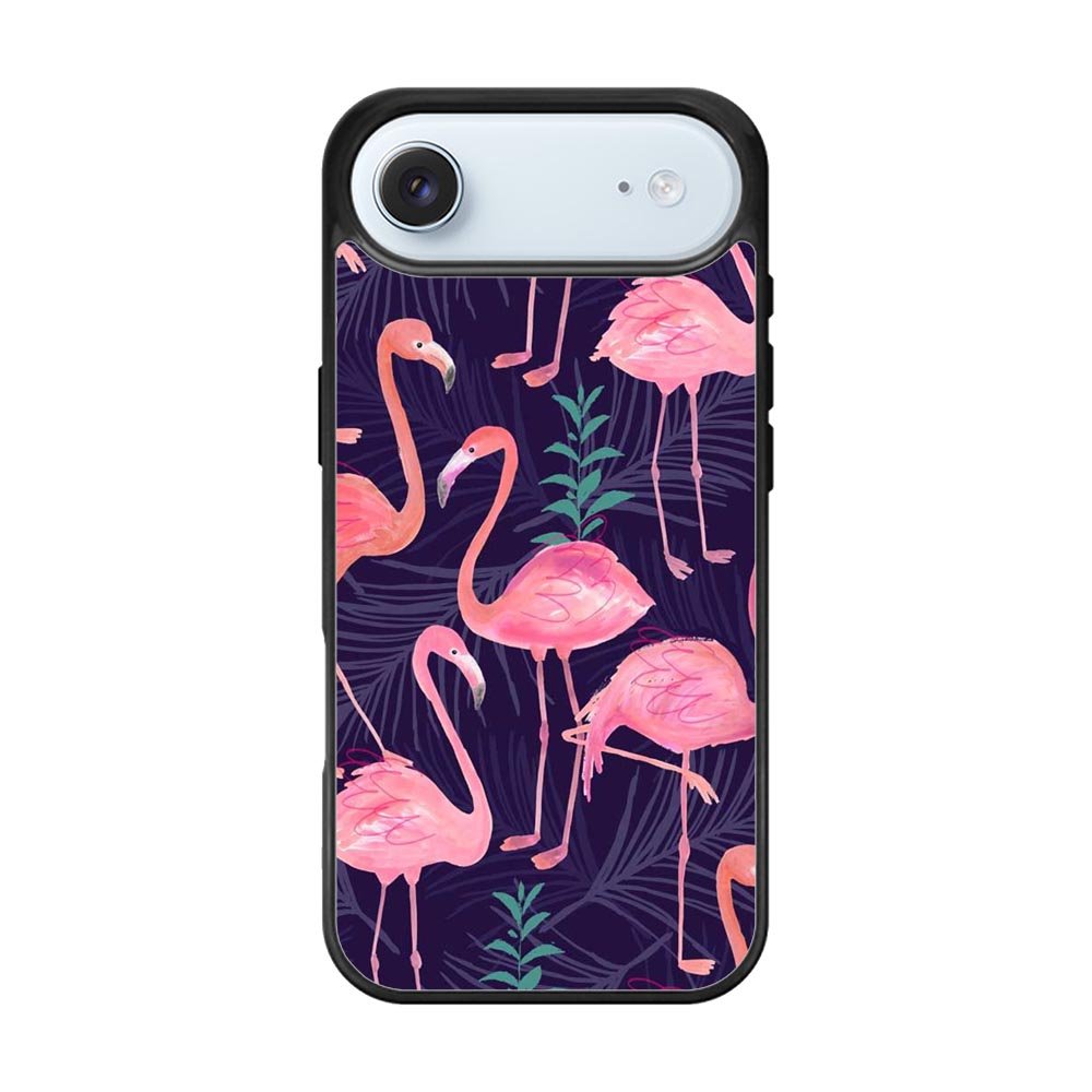 Flamingo Purple Pattern iPhone Air Case