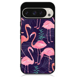 Flamingo Purple Pattern Google Pixel 9 Pro XL Case