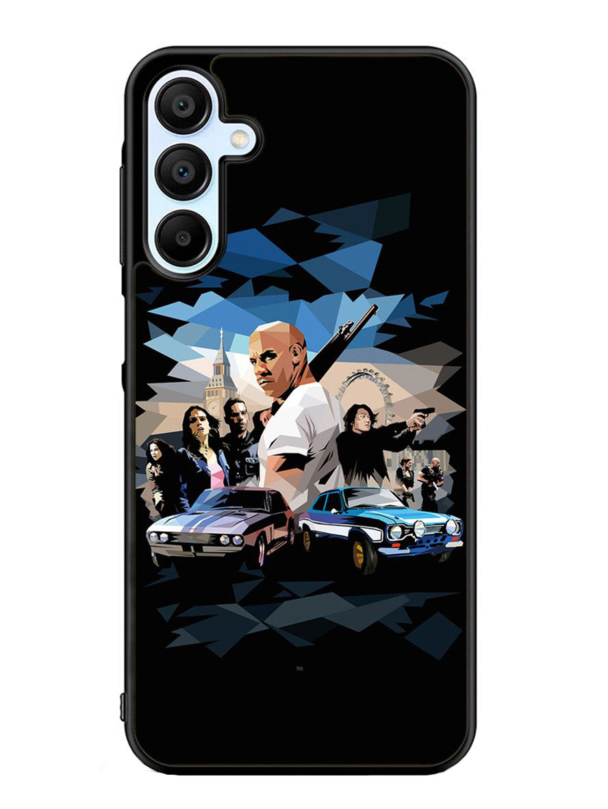 The Fast And Furious 9 Art Painting Samsung Galaxy A25 5G Case