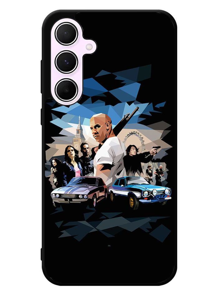 The Fast And Furious 9 Art Painting Samsung Galaxy A35 5G Case