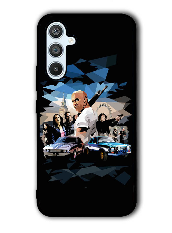 The Fast And Furious 9 Art Painting Samsung Galaxy A54 5G Case