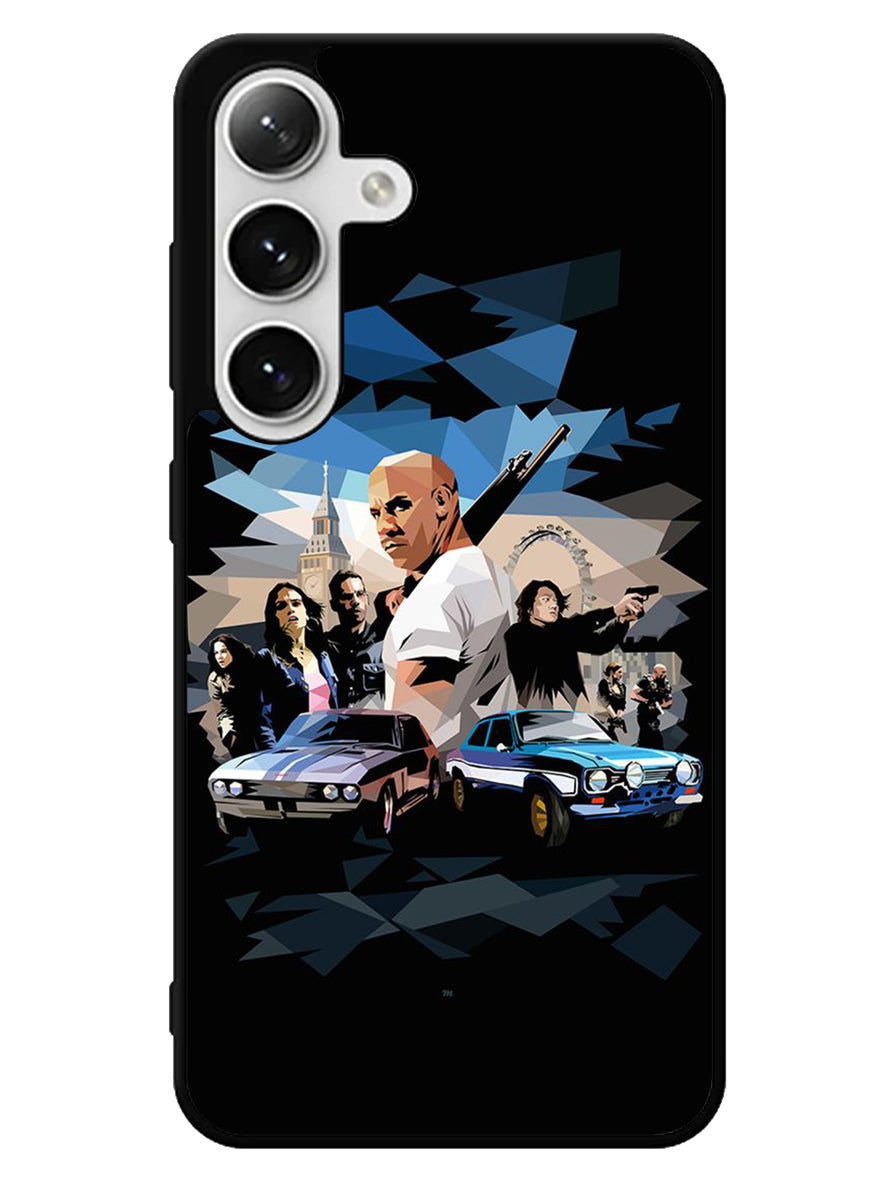 The Fast And Furious 9 Art Painting Samsung Galaxy S25 5G Case