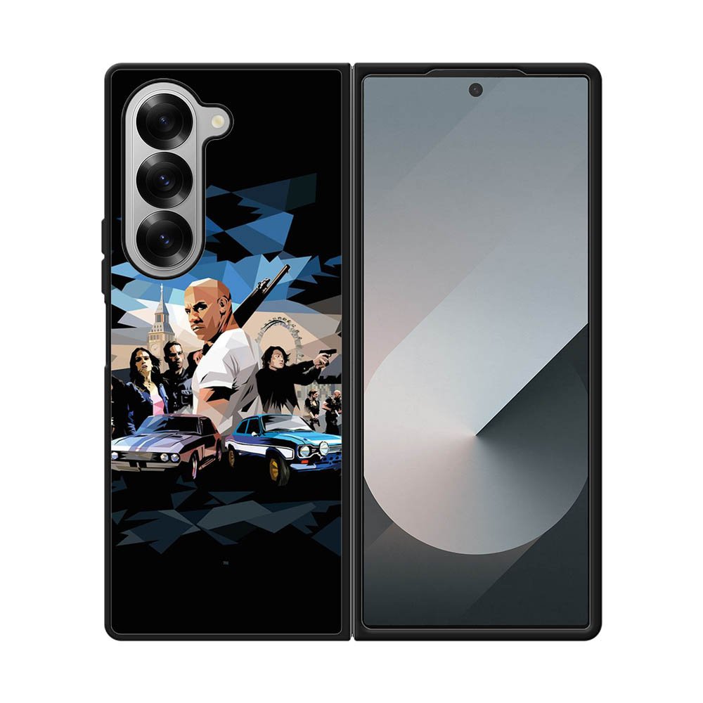The Fast And Furious 9 Art Painting Samsung Galaxy Z Fold 7 5G Case