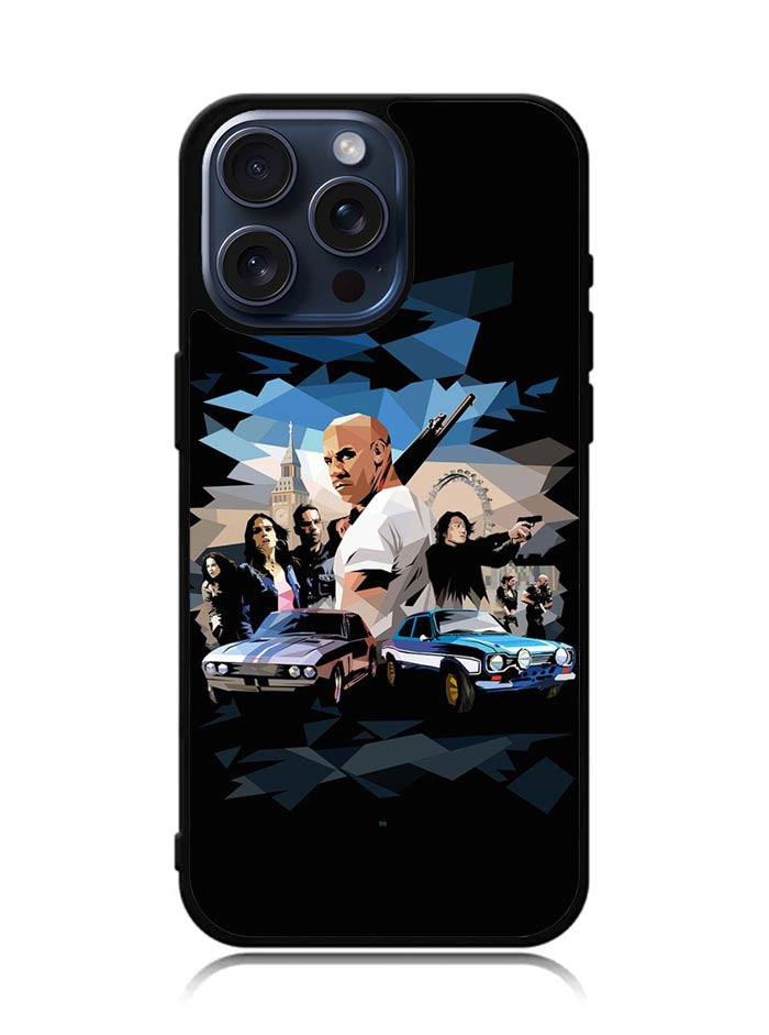 The Fast And Furious 9 Art Painting iPhone 15 Pro Max Case BLN7817