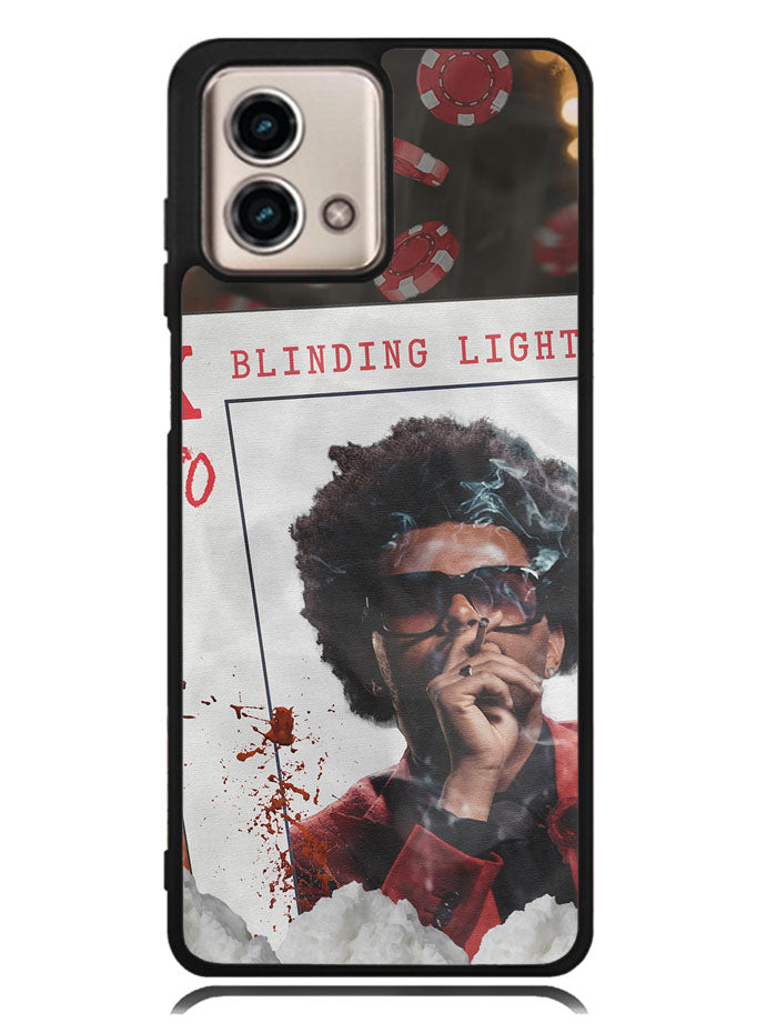 King Card Blinding Lights The Weeknd Motorola Moto G Stylus 5G 2023 Case